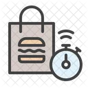 Delivery Time Food Delivery Icon