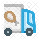 Food Delivery Delievry Truck Shipping Truck Icon