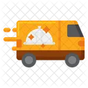 Food Delivery Food Truck Food Vehicle Icon