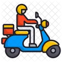 Dinner Transport Delivery Icon