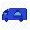 Food Delivery Food Truck Delivery Service Icon