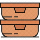 Food Delivery Box Bag Courier Icon