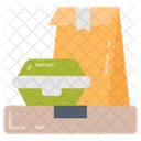 Food delivery box  Icon