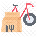Food Delivery Cycle  Icon
