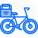 Bicycle Thermo Bag Icon
