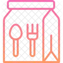 Food Delivery Takeaway Bag Icon