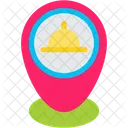 Food Delivery Maps And Location Tracking Icon