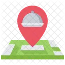 Food delivery location  Icon