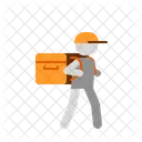 Food Delivery Man Food Delivery Icon