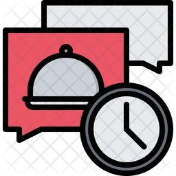 Food delivery message  Icon