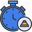 Food Order Time Delivery Time Fast Delivery Icon