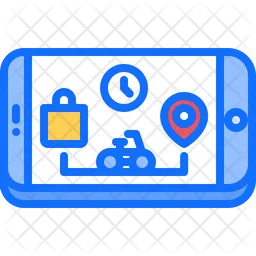 Food delivery tracking  Icon