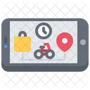 Food delivery tracking  Icon
