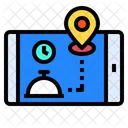 Mobile Online Food Icon