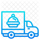 Truck Delivery Food Icon