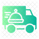 Food Delivery Truck  Icon