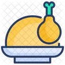Dish Hot Food Icon
