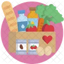 Food Help Heart Icon