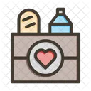 Charity Food Donation Icon