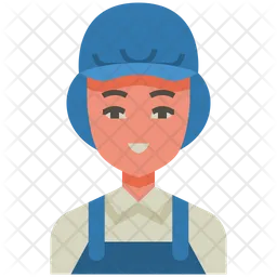 Food Factory Worker  Icon