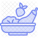 Food Duotone Line Icon Icon