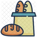 Food Shopping Bag Icon