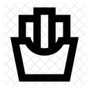 Food Fries Chips Icon