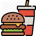 Food Burger Drink Icon