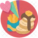 Food Portion Distortion Icon
