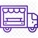 Food Truck Delivery Icon