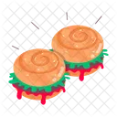 Fast Food Stickers Junk Food Street Food Icon