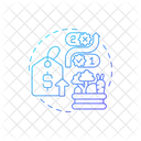 Disruption Technology Economic Icon