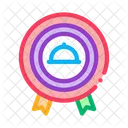 Food Delivery Medal Icon