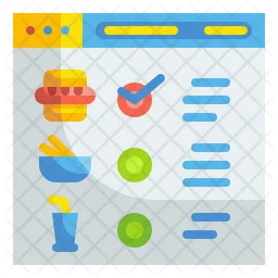 Food Menu  Icon