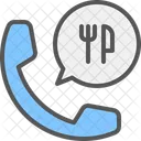 Food Order Booking Call Icon
