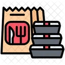 Food Parcel Food Delivery Food Icon