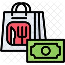 Food Payment Online Food Payment Pay Icon