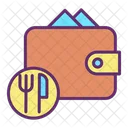 Food Payment Bill Restaurant Payment Wallet Payment Icon