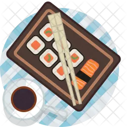 Food Plate Tablecloth  Icon