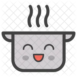 Food Pot Emoji Icon