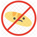 Food Fasting Forbidden Prohibited Icon