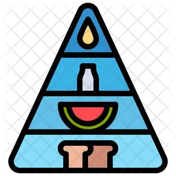 Food Pyramid  Icon