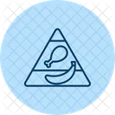 Food Pyramid Pentaglow Icon