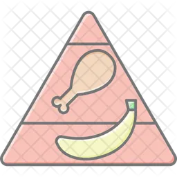 Food pyramid  Icon