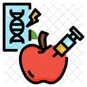Food Science Enzyme Activation Genetic Engineering Icon
