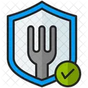 Food Security Security Food Safety Icon