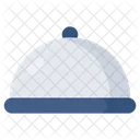 Cloche Food Service Platter Icon
