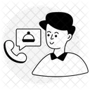 Food Service Call  Icon
