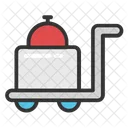Food Service Trolley Icon