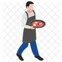 Food Serving Waiter Restaurant Waiter Icon
